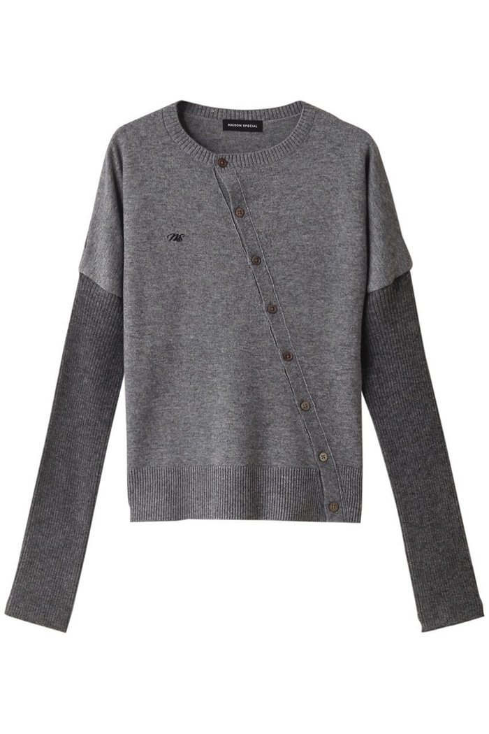 【メゾンスペシャル/MAISON SPECIAL】のAsymmetry Knit Cardigan/アシンメトリーニットカーディガン インテリア・キッズ・メンズ・レディースファッション・服の通販 founy(ファニー) https://founy.com/ ファッション Fashion レディースファッション Fashion for Women トップス・カットソー Cut & Sew Tops ニット Knit Tops & Sweaters カーディガン・羽織り Layered Style Cardigans アシンメトリー Asymmetrical Style カーディガン Cardigan, Knitwear ショルダー Shoulder, Shoulder Strap シンプル Simple, Minimal チェーン Chain, Chain Strap ドロップ Drop Shoulder, Dropped Style |ID: prp329100004054662 ipo3291000000036759826