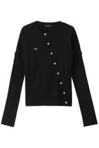 【メゾンスペシャル/MAISON SPECIAL】のAsymmetry Knit Cardigan/アシンメトリーニットカーディガン BLK(ブラック)|ID: prp329100004054662 ipo3291000000036759828