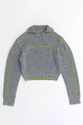 【メゾンスペシャル/MAISON SPECIAL】のNep Yarn Linking Knit Tops/ネップリンキングニットトップス 人気、トレンドファッション・服の通販 founy(ファニー) ファッション Fashion レディースファッション WOMEN トップス・カットソー Tops/Tshirt ニット Knit Tops プルオーバー Pullover コンパクト Compact 今季 This Season ショート Short シンプル Simple ネップ Nep Yarn ハイネック High Neck パターン Pattern |ID:prp329100004054665