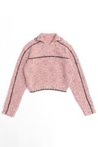 【メゾンスペシャル/MAISON SPECIAL】のNep Yarn Linking Knit Tops/ネップリンキングニットトップス PNK(ピンク)|ID:prp329100004054665