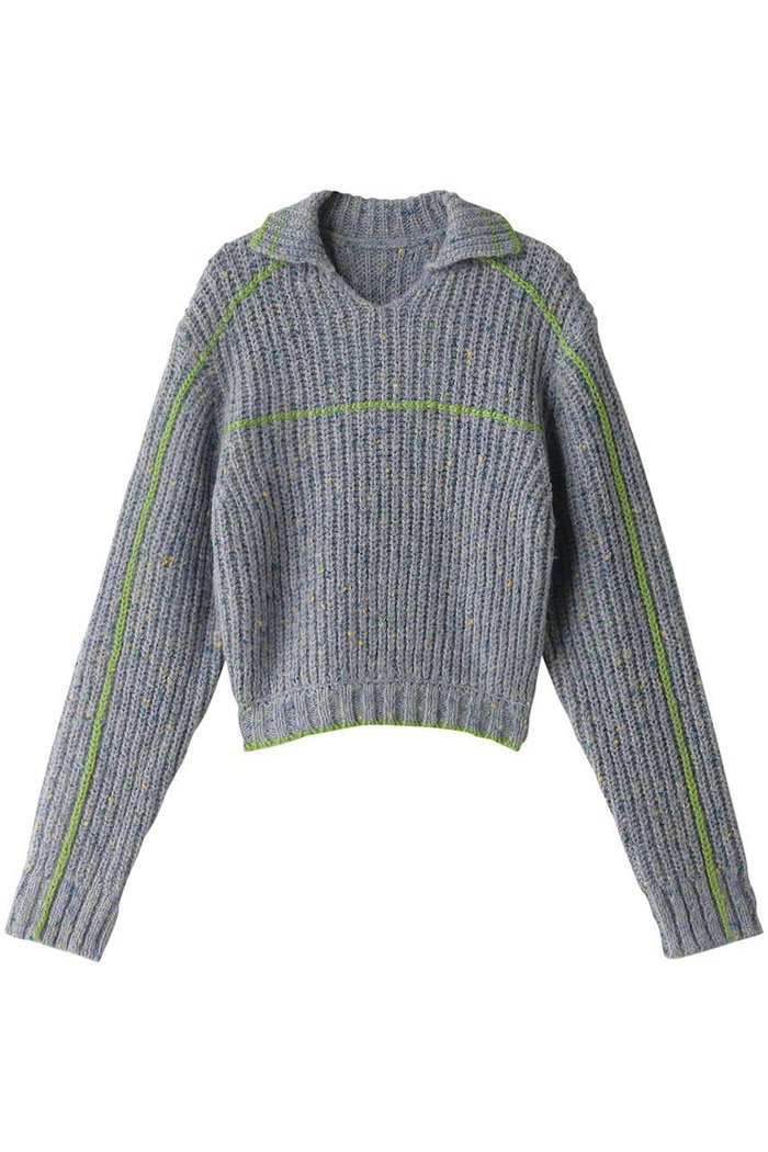 【メゾンスペシャル/MAISON SPECIAL】のNep Yarn Linking Knit Tops/ネップリンキングニットトップス インテリア・キッズ・メンズ・レディースファッション・服の通販 founy(ファニー) https://founy.com/ ファッション Fashion レディースファッション Fashion for Women トップス・カットソー Cut & Sew Tops ニット Knit Tops & Sweaters カジュアルプルオーバー・ニットトップス Pullovers & Knit Tops / Casual Pullovers コンパクト Compact, Small Size 今季 This Season, Current Season ショート Short, Short Length シンプル Simple, Minimal ネップ Nepp, Slub Yarn ハイネック High Neck, Mock Neck パターン Pattern, Design Print |ID: prp329100004054665 ipo3291000000035067611