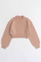 【メゾンスペシャル/MAISON SPECIAL】のWool Short Length Knitwear/ウールショートニット PNK(ピンク)|ID:prp329100004054668