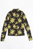 【メゾンスペシャル/MAISON SPECIAL】のFlower Dot Turtle High Neck Tops/フラワードットタートルハイネックトップス 人気、トレンドファッション・服の通販 founy(ファニー) ファッション Fashion レディースファッション WOMEN トップス・カットソー Tops/Tshirt シャツ/ブラウス Shirts/Blouses ロング / Tシャツ T-Shirts カットソー Cut and Sewn インナー Inner スリーブ Sleeve タイツ Tights プリント Print ラグジュアリー Luxury ロング Long thumbnail YEL(イエロー)|ID: prp329100004054669 ipo3291000000027287231