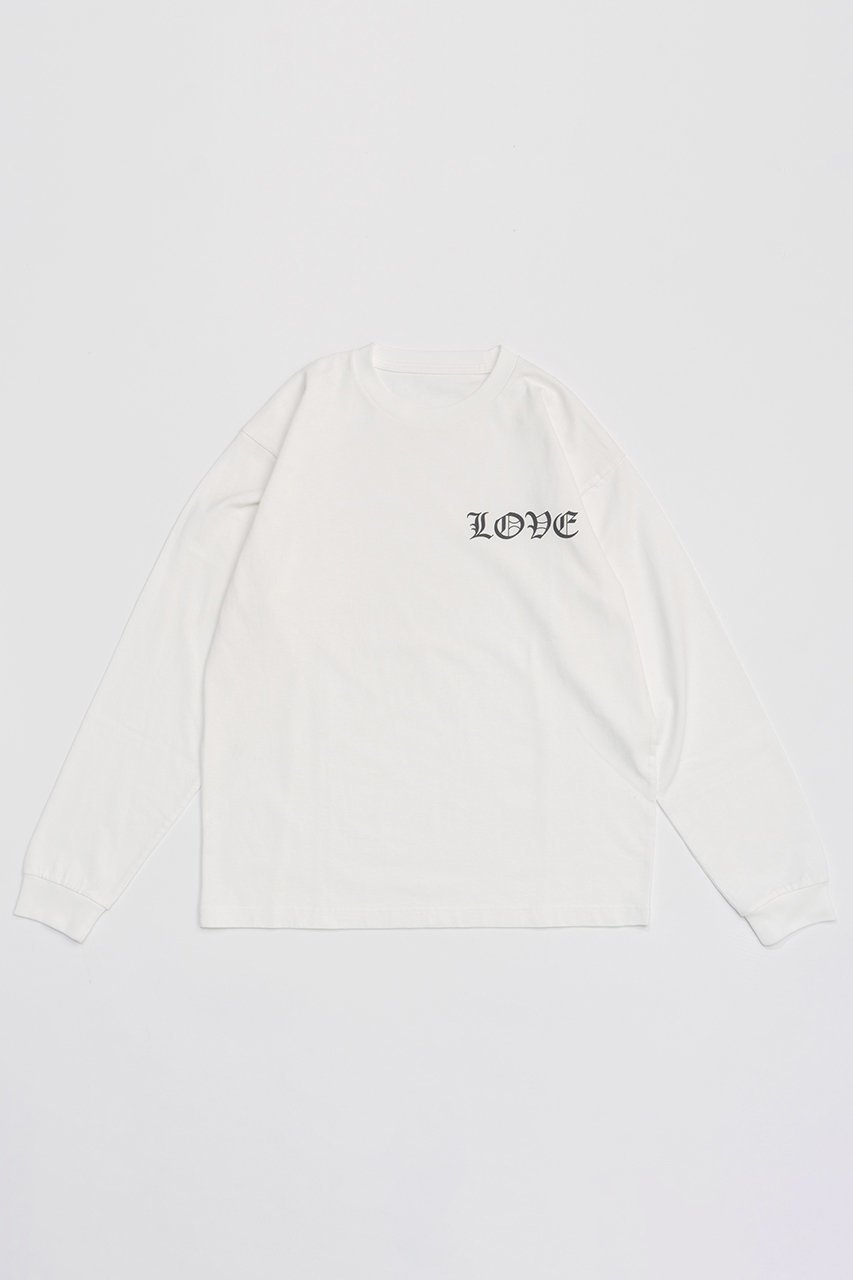 【メゾンスペシャル/MAISON SPECIAL】のLOVE Long Sleeve T-shirt/LOVEロングスリーブTEE インテリア・キッズ・メンズ・レディースファッション・服の通販 founy(ファニー) 　ファッション　Fashion　レディースファッション　WOMEN　トップス・カットソー　Tops/Tshirt　シャツ/ブラウス　Shirts/Blouses　ロング / Tシャツ　T-Shirts　カットソー　Cut and Sewn　インナー　Inner　ウォッシャブル　Washable　クラシカル　Classical　スリーブ　Sleeve　ロング　Long　ワンポイント　One Point　ヴィンテージ　Vintage　WHT(ホワイト)|ID: prp329100004054671 ipo3291000000027287243