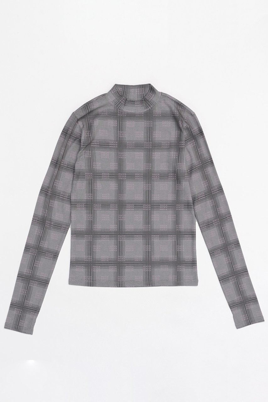 【メゾンスペシャル/MAISON SPECIAL】のFOCUS Checkered Turtleneck Tops/FOCUSチェックタートルトップス 人気、トレンドファッション・服の通販 founy(ファニー) 　ファッション　Fashion　レディースファッション　WOMEN　トップス・カットソー　Tops/Tshirt　シャツ/ブラウス　Shirts/Blouses　ロング / Tシャツ　T-Shirts　カットソー　Cut and Sewn　タートルネック　Turtleneck　インナー　Inner　スタイリッシュ　Stylish　スリーブ　Sleeve　タートルネック　Turtleneck　チェック　Check　パターン　Pattern　ロング　Long　 other-1|ID: prp329100004054672 ipo3291000000027287246