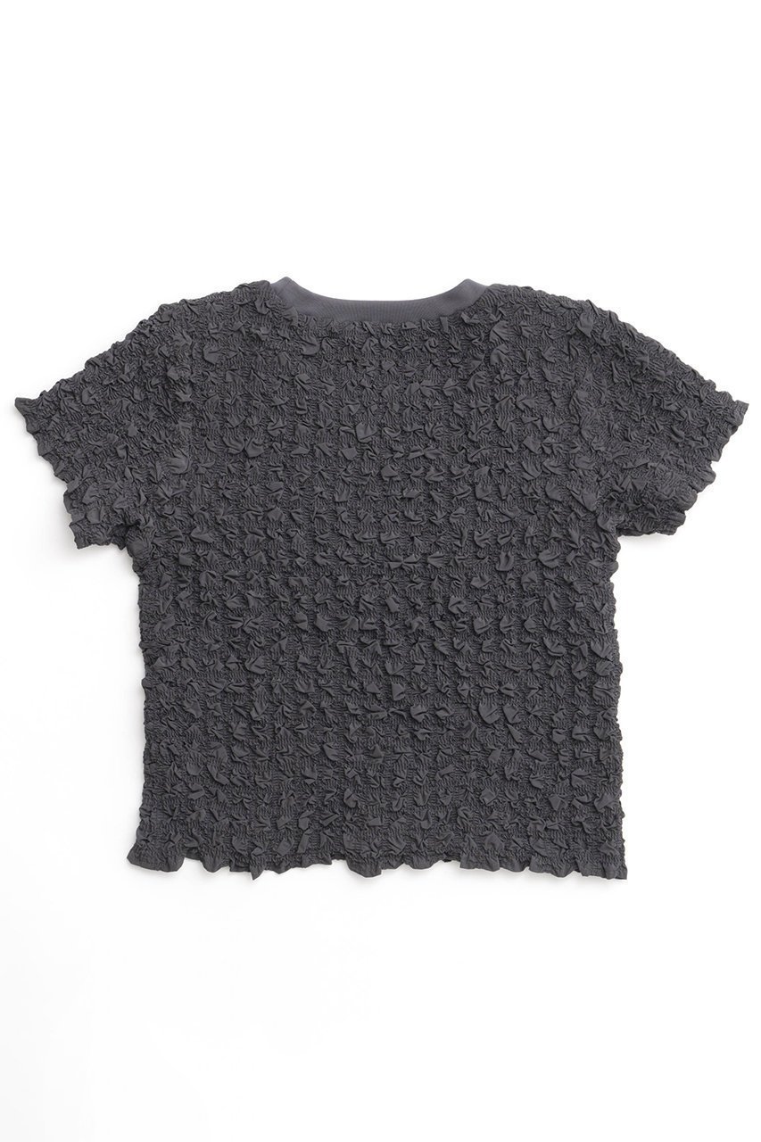 【メゾンスペシャル/MAISON SPECIAL】のShirring Printed T-shirt/シャーリングプリントTシャツ 人気、トレンドファッション・服の通販 founy(ファニー) 　ファッション　Fashion　レディースファッション　Fashion for Women　トップス・カットソー　Cut & Sew Tops　シャツ・ブラウス・オフィスカジュアル　Elegant Blouses & Button-Ups　ロングTシャツ・Tシャツ　Longline T-Shirts & Tees　カットソー・ベーシックTシャツ　Cut-and-Sewn Tops / Stretch Tees & Basics　クラシカル　Classical, Vintage-Inspired　シャーリング　Shirring, Ruched　ショート　Short, Short Length　シンプル　Simple, Minimal　ストレッチ　Stretch, Stretchy Fabric　スリーブ　Sleeve, Long Sleeve / Short Sleeve　プリント　Print, Printed Pattern　ロング　Long, Long-Length　other-3|ID: prp329100004054673 ipo3291000000032919872