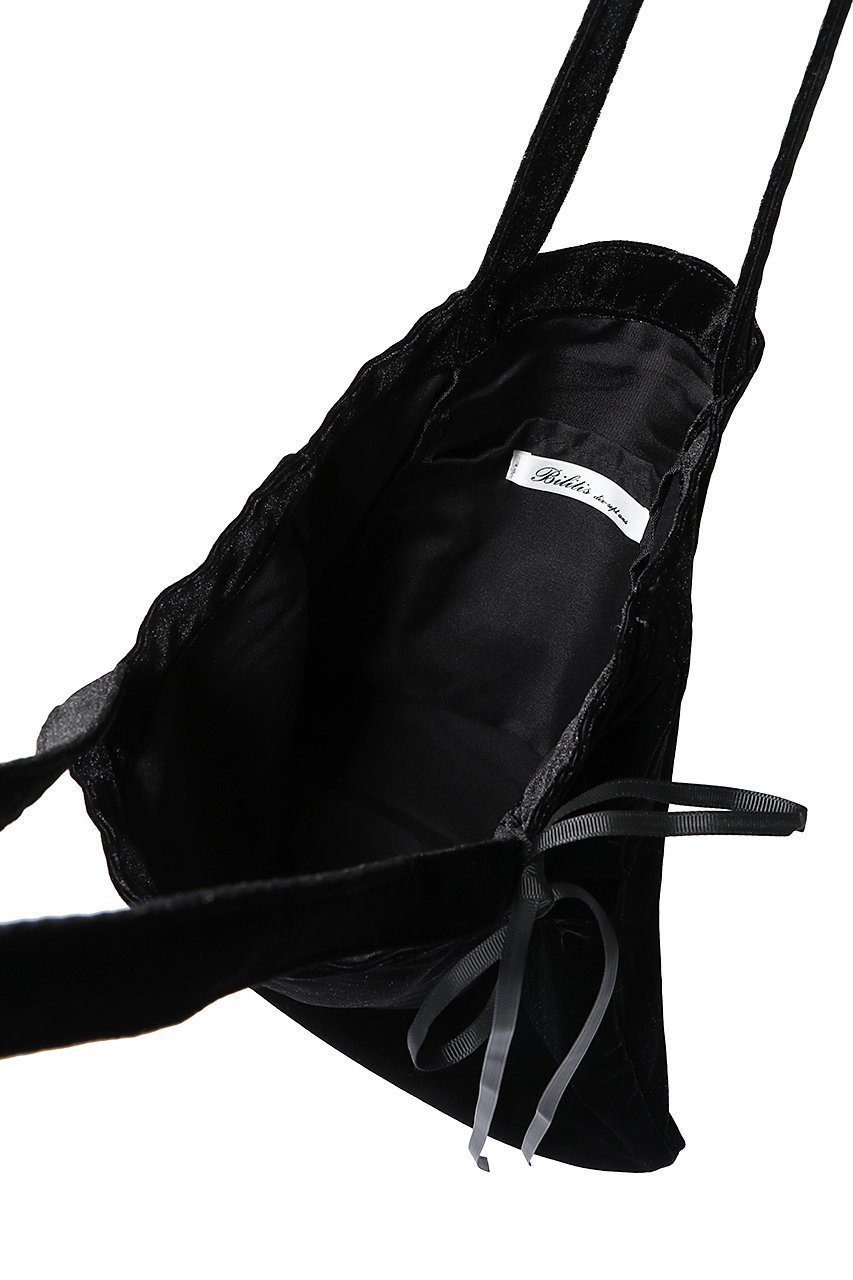 【ビリティス ディセッタン/Bilitis dix-sept ans】のベルベットトートバッグ 人気、トレンドファッション・服の通販 founy(ファニー) 　ファッション　Fashion　レディースファッション　Fashion for Women　バッグ　Bags　スクエア　Square, Square Shape　フォルム　Silhouette, Form　ブローチ　Brooch, Pin Brooch　ベルベット　Velvet, Velvety　モチーフ　Motif, Design Theme　リボン　Ribbon, Bow　エレガント 上品　Elegant　other-5|ID: prp329100004054687 ipo3291000000032783323