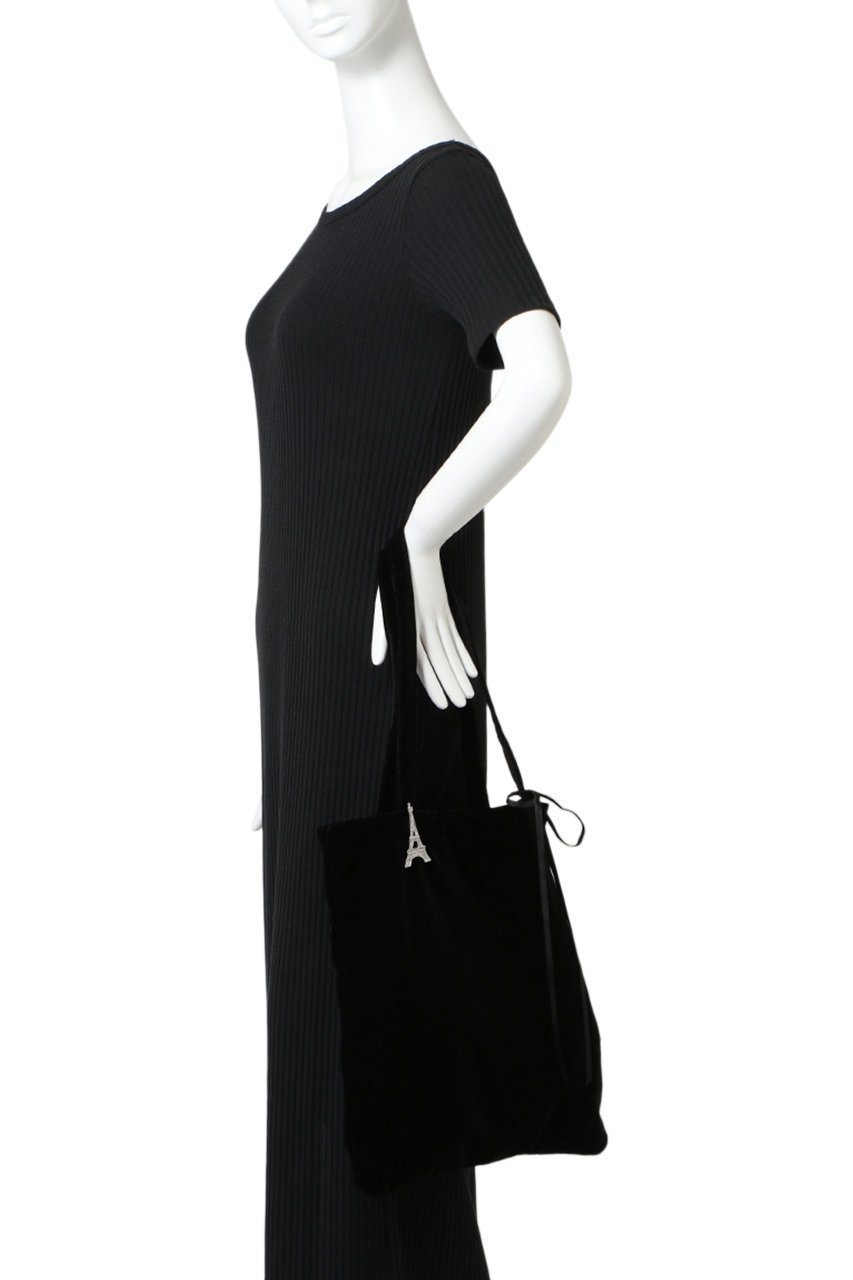 【ビリティス ディセッタン/Bilitis dix-sept ans】のベルベットトートバッグ 人気、トレンドファッション・服の通販 founy(ファニー) 　ファッション　Fashion　レディースファッション　Fashion for Women　バッグ　Bags　スクエア　Square, Square Shape　フォルム　Silhouette, Form　ブローチ　Brooch, Pin Brooch　ベルベット　Velvet, Velvety　モチーフ　Motif, Design Theme　リボン　Ribbon, Bow　エレガント 上品　Elegant　other-2|ID: prp329100004054687 ipo3291000000036886411