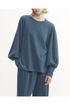 【プレインピープル/PLAIN PEOPLE】の強撚ハイウェットポンチプルオーバー ブルーグリーン|ID: prp329100004054709 ipo3291000000027287373