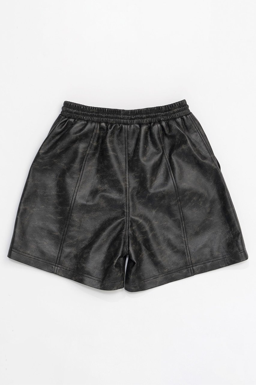 【メゾンスペシャル/MAISON SPECIAL】のVintage faux Leather Shorts/ヴィンテージフェイクレザーショーツ 大人の最旬トレンドファッション＆コーディネート founy(ファウニー) 　ファッション　Fashion　レディースファッション　Fashion for Women　パンツ　Pants & Trousers　ショートパンツ・ハーフパンツ　High-Waisted & Relaxed Shorts　ショート　Short, Short Length　ジャケット　Jacket, Outerwear　バランス　Balance, Style Balance　フェイクレザー　Faux Leather, PU Leather　ヴィンテージ　Vintage Style　other-4|ID: prp329100004055797 ipo3291000000032817383