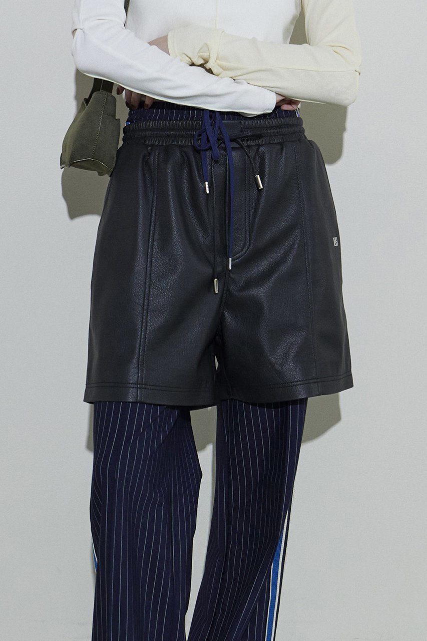 【メゾンスペシャル/MAISON SPECIAL】のVintage faux Leather Shorts/ヴィンテージフェイクレザーショーツ 人気、トレンドファッション・服の通販 founy(ファニー) 　ファッション　Fashion　レディースファッション　Fashion for Women　パンツ　Pants & Trousers　ショートパンツ・ハーフパンツ　High-Waisted & Relaxed Shorts　ショート　Short, Short Length　ジャケット　Jacket, Outerwear　バランス　Balance, Style Balance　フェイクレザー　Faux Leather, PU Leather　ヴィンテージ　Vintage Style　other-6|ID: prp329100004055797 ipo3291000000035693390
