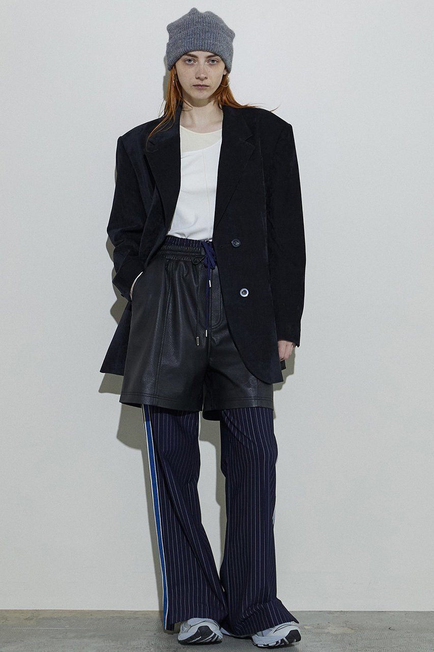 【メゾンスペシャル/MAISON SPECIAL】のVintage faux Leather Shorts/ヴィンテージフェイクレザーショーツ 人気、トレンドファッション・服の通販 founy(ファニー) 　ファッション　Fashion　レディースファッション　Fashion for Women　パンツ　Pants & Trousers　ショートパンツ・ハーフパンツ　High-Waisted & Relaxed Shorts　ショート　Short, Short Length　ジャケット　Jacket, Outerwear　バランス　Balance, Style Balance　フェイクレザー　Faux Leather, PU Leather　ヴィンテージ　Vintage Style　other-8|ID: prp329100004055797 ipo3291000000035693392