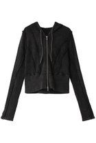【メゾンスペシャル/MAISON SPECIAL】のRibbed Short Hoodie/リブショートフードパーカー BLK(ブラック)|ID: prp329100004055799 ipo3291000000032898645