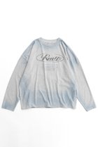 【メゾンスペシャル/MAISON SPECIAL】のEdge Gradient Long Sleeve T-shirt/エッジグラデーションロンTEE 人気、トレンドファッション・服の通販 founy(ファニー) ファッション Fashion レディースファッション WOMEN トップス・カットソー Tops/Tshirt シャツ/ブラウス Shirts/Blouses ロング / Tシャツ T-Shirts カットソー Cut and Sewn ヴィンテージ Vintage クラッシュ Crash スリーブ Sleeve セットアップ Set Up デニム Denim プリント Print ミニスカート Mini Skirt ラバー Rubber ルーズ Loose レース Race ロング Long おすすめ Recommend thumbnail GRY(グレー)|ID: prp329100004055800 ipo3291000000027306508