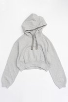 【メゾンスペシャル/MAISON SPECIAL】のShort Hoodie/ショートフーディ 人気、トレンドファッション・服の通販 founy(ファニー) ファッション Fashion レディースファッション WOMEN トップス・カットソー Tops/Tshirt シャツ/ブラウス Shirts/Blouses パーカ Sweats ロング / Tシャツ T-Shirts スウェット Sweat カットソー Cut and Sewn なめらか Smooth シンプル Simple フロント Front ポケット Pocket 再入荷 Restock/Back In Stock/Re Arrival thumbnail GRY(グレー)|ID: prp329100004055802 ipo3291000000027306517