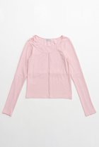 【メゾンスペシャル/MAISON SPECIAL】のRandom Cut Tops/ランダムカットトップス 人気、トレンドファッション・服の通販 founy(ファニー) ファッション Fashion レディースファッション WOMEN トップス・カットソー Tops/Tshirt シャツ/ブラウス Shirts/Blouses ロング / Tシャツ T-Shirts カットソー Cut and Sewn カットソー Cut And Sew スリーブ Sleeve ドッキング Docking ロング Long thumbnail PNK(ピンク)|ID: prp329100004055804 ipo3291000000027306529