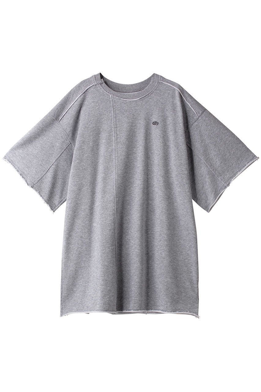 【メゾンスペシャル/MAISON SPECIAL】のBig Sweatshirt Tunic/ビッグスウェットチュニック インテリア・キッズ・メンズ・レディースファッション・服の通販 founy(ファニー) 　ファッション　Fashion　レディースファッション　Fashion for Women　トップス・カットソー　Cut & Sew Tops　シャツ・ブラウス・オフィスカジュアル　Elegant Blouses & Button-Ups　レディースパーカー・カジュアルフーディー　Casual Hoodies & Sweatshirts　ロングTシャツ・Tシャツ　Longline T-Shirts & Tees　スウェット・クルーネックトップス　Sweatshirts & Crewnecks / Relaxed Fit Sweat Tops　カットソー・ベーシックTシャツ　Cut-and-Sewn Tops / Stretch Tees & Basics　インナー　Innerwear　ショート　Short, Short Length　スウェット / スエット　Sweatshirt, Sweatwear　スリット　Slit, Slit Detail　スリーブ　Sleeve, Long Sleeve / Short Sleeve　チュニック　Tunic, Long Top　ビッグ　Big, Oversized　冬　Winter / This Winter　夏　Summer　春　Spring　GRY(グレー)|ID: prp329100004055806 ipo3291000000032912513