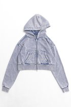 【メゾンスペシャル/MAISON SPECIAL】のDouble Pocket Short Hoodie/ダブルポケットショートフーディ BLU(ブルー)|ID: prp329100004055810 ipo3291000000027306554