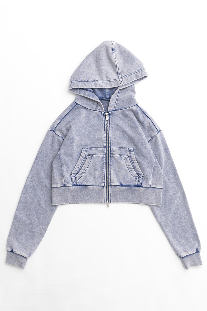 【メゾンスペシャル/MAISON SPECIAL】のDouble Pocket Short Hoodie/ダブルポケットショートフーディ インテリア・キッズ・メンズ・レディースファッション・服の通販 founy(ファニー) 　ファッション　Fashion　レディースファッション　WOMEN　トップス・カットソー　Tops/Tshirt　シャツ/ブラウス　Shirts/Blouses　パーカ　Sweats　ロング / Tシャツ　T-Shirts　スウェット　Sweat　カットソー　Cut and Sewn　コンパクト　Compact　ショート　Short　ストレッチ　Stretch　バランス　Balance　ポケット　Pocket　NEW・新作・新着・新入荷　New Arrivals　羽織　Haori　BLU(ブルー)|ID: prp329100004055810 ipo3291000000027306554