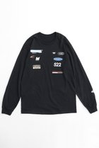 【メゾンスペシャル/MAISON SPECIAL】のSponsor Logo Print Long Sleeve T-shirt/スポンサーロゴロンTEE BLK(ブラック)|ID: prp329100004055812 ipo3291000000027306561