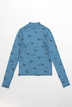 【メゾンスペシャル/MAISON SPECIAL】のBLESSING Flocky Print Turtleneck Tops/BLESSINGフロッキータートルトップス BLU(ブルー)|ID: prp329100004055813 ipo3291000000027306566