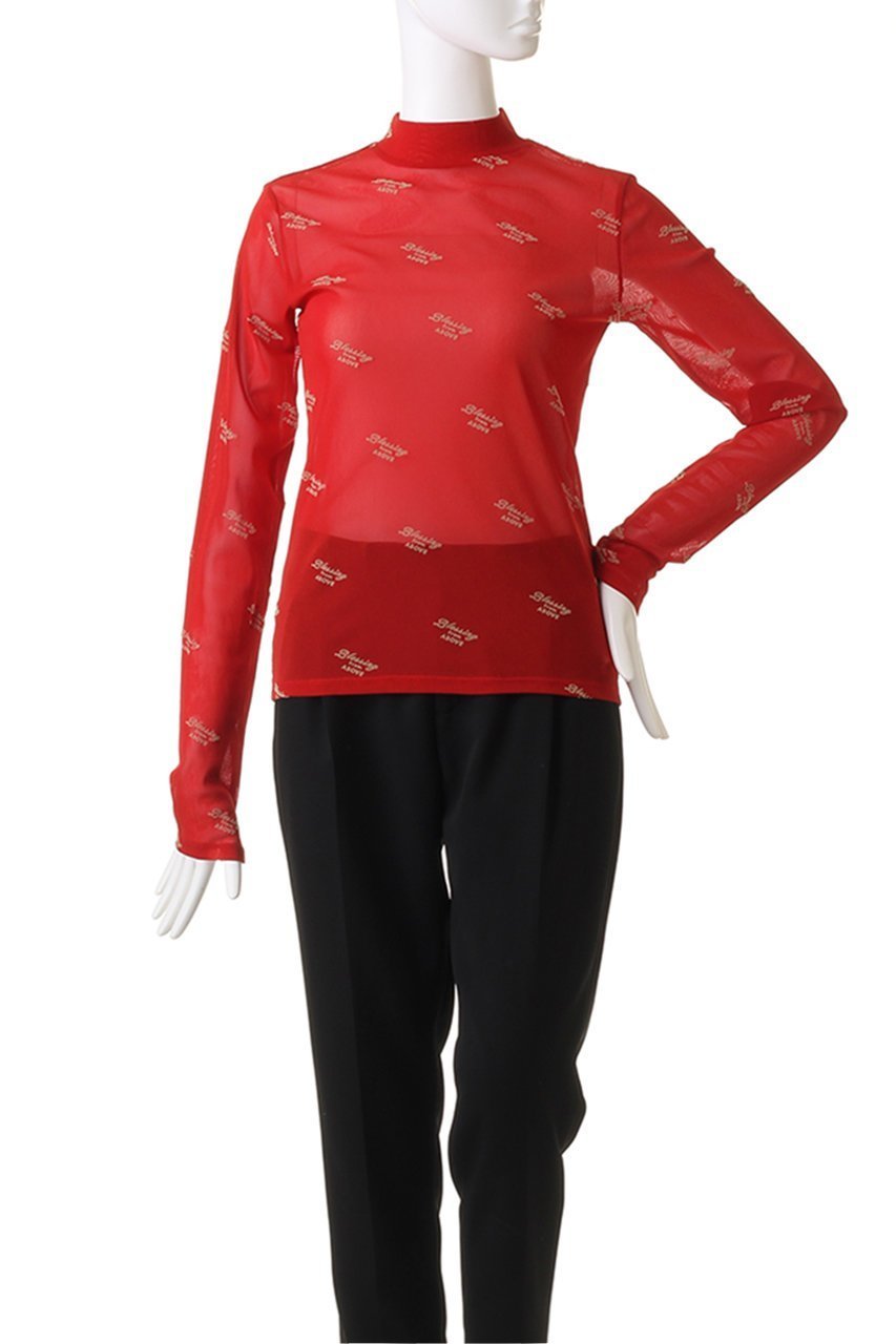 【メゾンスペシャル/MAISON SPECIAL】のBLESSING Flocky Print Turtleneck Tops/BLESSINGフロッキータートルトップス 人気、トレンドファッション・服の通販 founy(ファニー) 　ファッション　Fashion　レディースファッション　Fashion for Women　トップス・カットソー　Cut & Sew Tops　シャツ・ブラウス・オフィスカジュアル　Elegant Blouses & Button-Ups　ロングTシャツ・Tシャツ　Longline T-Shirts & Tees　カットソー・ベーシックTシャツ　Cut-and-Sewn Tops / Stretch Tees & Basics　タートルネック・ハイネックトップス　Turtlenecks & High-Neck Tops　グラフィック　Graphic, Graphic Design　ジャケット　Jacket, Outerwear　スタイリッシュ　Stylish, Fashionable　スリーブ　Sleeve, Long Sleeve / Short Sleeve　羽織　Haori, Light Jacket　メッシュ　Mesh, Net Fabric　ロング　Long, Long-Length　other-2|ID: prp329100004055813 ipo3291000000032920574