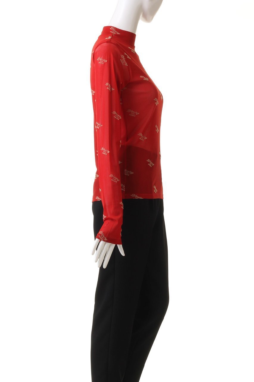 【メゾンスペシャル/MAISON SPECIAL】のBLESSING Flocky Print Turtleneck Tops/BLESSINGフロッキータートルトップス 人気、トレンドファッション・服の通販 founy(ファニー) 　ファッション　Fashion　レディースファッション　Fashion for Women　トップス・カットソー　Cut & Sew Tops　シャツ・ブラウス・オフィスカジュアル　Elegant Blouses & Button-Ups　ロングTシャツ・Tシャツ　Longline T-Shirts & Tees　カットソー・ベーシックTシャツ　Cut-and-Sewn Tops / Stretch Tees & Basics　タートルネック・ハイネックトップス　Turtlenecks & High-Neck Tops　グラフィック　Graphic, Graphic Design　ジャケット　Jacket, Outerwear　スタイリッシュ　Stylish, Fashionable　スリーブ　Sleeve, Long Sleeve / Short Sleeve　羽織　Haori, Light Jacket　メッシュ　Mesh, Net Fabric　ロング　Long, Long-Length　other-3|ID: prp329100004055813 ipo3291000000032920583