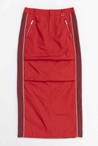 【メゾンスペシャル/MAISON SPECIAL】のSide Line Oxford Maxi Skirt/サイドラインオックスマキシスカート RED(レッド)|ID: prp329100004055818 ipo3291000000027306588