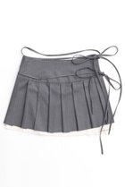 【メゾンスペシャル/MAISON SPECIAL】のPleats Wrap Mini Skirt/プリーツラップミニスカート GRY(グレー)|ID: prp329100004055820 ipo3291000000027306594