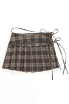 【メゾンスペシャル/MAISON SPECIAL】のPleats Wrap Mini Skirt/プリーツラップミニスカート BRN(ブラウン)|ID: prp329100004055820 ipo3291000000027306596