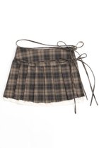 【メゾンスペシャル/MAISON SPECIAL】のPleats Wrap Mini Skirt/プリーツラップミニスカート BRN(ブラウン)|ID: prp329100004055820 ipo3291000000032827012