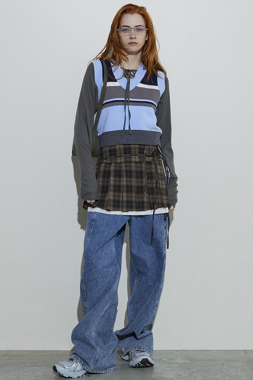 【メゾンスペシャル/MAISON SPECIAL】のPleats Wrap Mini Skirt/プリーツラップミニスカート 人気、トレンドファッション・服の通販 founy(ファニー) 　ファッション　Fashion　レディースファッション　Fashion for Women　スカート　Skirts　ミニスカート　Mini Skirts　シャドー　Shadow, Subtle Pattern　ストライプ　Stripe, Striped Pattern　チェック　Check, Plaid, Tartan　プリーツ　Pleats, Pleated　ミニスカート　Mini Skirt, Short Skirt　無地　Plain, Solid Color　ラップ　Wrap, Wrap Design　おすすめ　Recommended / Our Picks　other-4|ID: prp329100004055820 ipo3291000000032827015