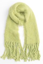 【メゾンスペシャル/MAISON SPECIAL】のShaggy knit Muffler/シャギーニットマフラー LIME(ライム)|ID:prp329100004055826