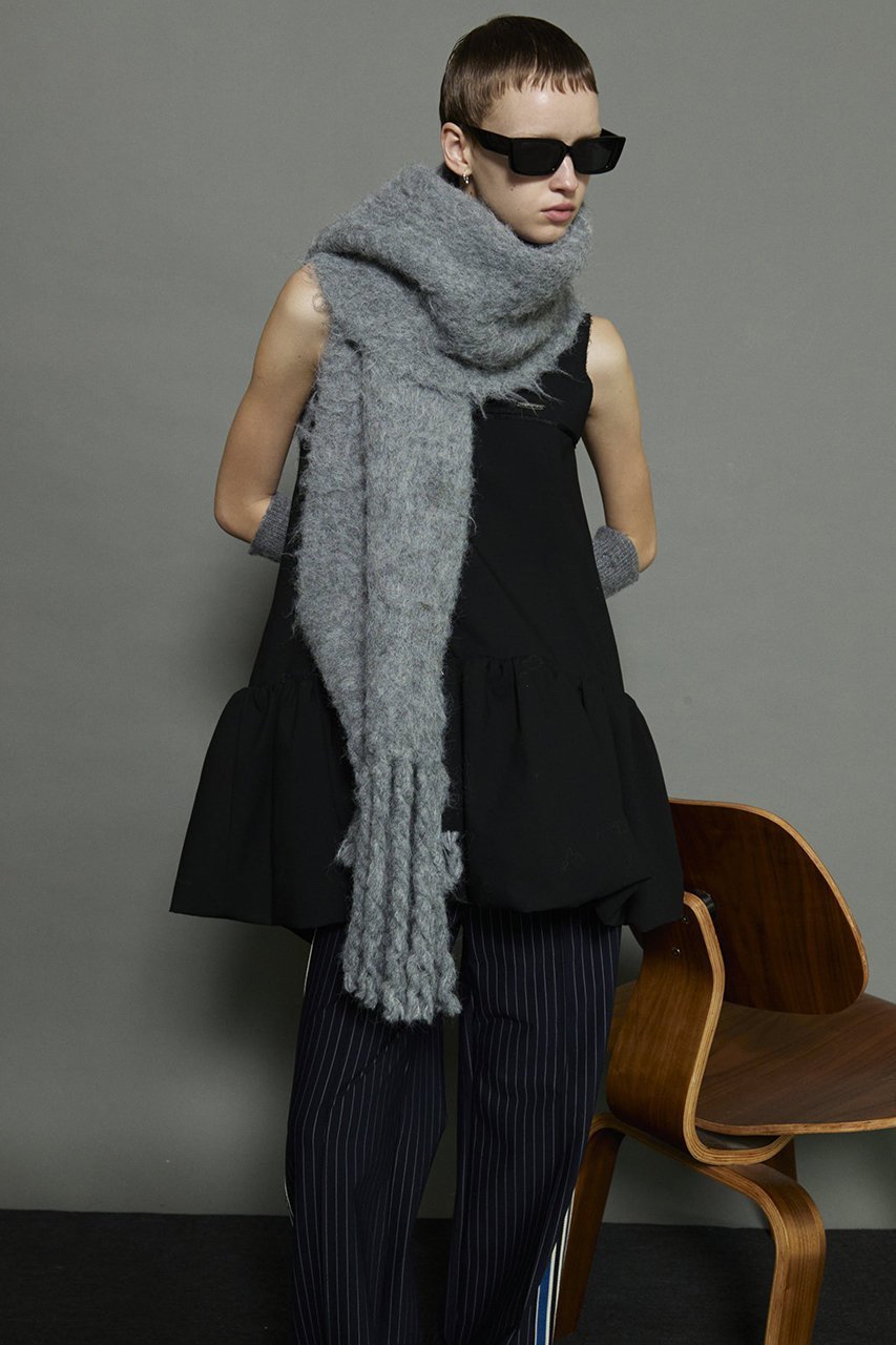 【メゾンスペシャル/MAISON SPECIAL】のShaggy knit Muffler/シャギーニットマフラー 人気、トレンドファッション・服の通販 founy(ファニー) 　ファッション　Fashion　レディースファッション　WOMEN　ストール　Scarves　マフラー　Mufflers　おすすめ　Recommend　ギフト プレゼント　Gift Present　シンプル　Simple　ストール　Stall　チェック　Check　ブロック　Block　マフラー　Scarf　冬　Winter　other-5|ID: prp329100004055826 ipo3291000000031561981