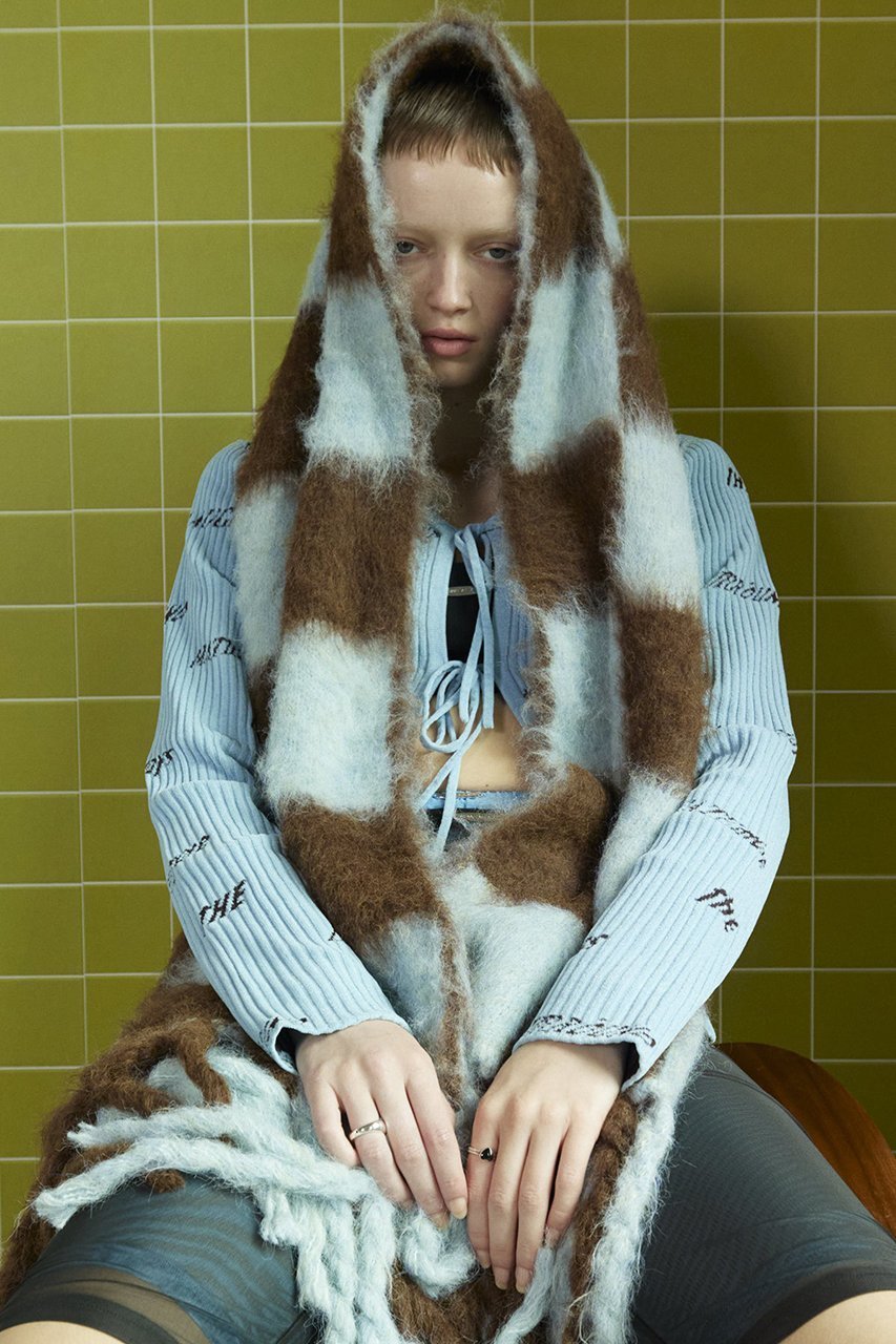 【メゾンスペシャル/MAISON SPECIAL】のBlock Check Shaggy knit Muffler/ブロックチェックシャギーニットマフラー 人気、トレンドファッション・服の通販 founy(ファニー) 　ファッション　Fashion　レディースファッション　WOMEN　ストール　Scarves　マフラー　Mufflers　おすすめ　Recommend　ギフト プレゼント　Gift Present　シンプル　Simple　ストール　Stall　チェック　Check　ブロック　Block　マフラー　Scarf　冬　Winter　無地　Plain Color　other-4|ID: prp329100004055827 ipo3291000000031423976