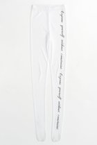 【メゾンスペシャル/MAISON SPECIAL】のLovely Logo Tights/ラブリーロゴタイツ WHT(ホワイト)|ID: prp329100004055828 ipo3291000000035640040