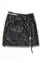 【メゾンスペシャル/MAISON SPECIAL】のGlitter Flower Wrap Skirt/キラキラフラワーラップスカート BLK(ブラック)|ID: prp329100004055830 ipo3291000000035057243