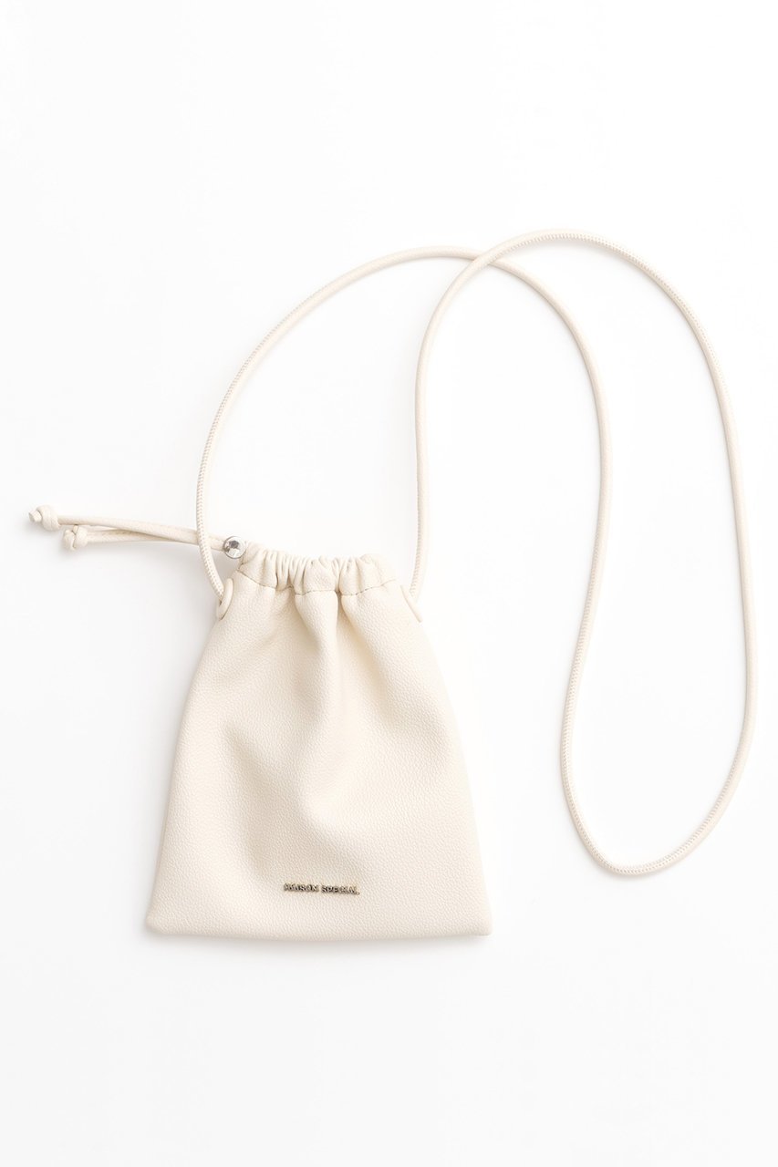 【メゾンスペシャル/MAISON SPECIAL】のDrawstring Mobile Tote Bag/ドローストリングモバイルトート インテリア・キッズ・メンズ・レディースファッション・服の通販 founy(ファニー) 　ファッション　Fashion　レディースファッション　WOMEN　バッグ　Bag　シンプル　Simple　メタル　Metal　リアル　Real　巾着　Purse　旅行　Travel　O.WHT(オフホワイト)|ID: prp329100004055832 ipo3291000000027306641