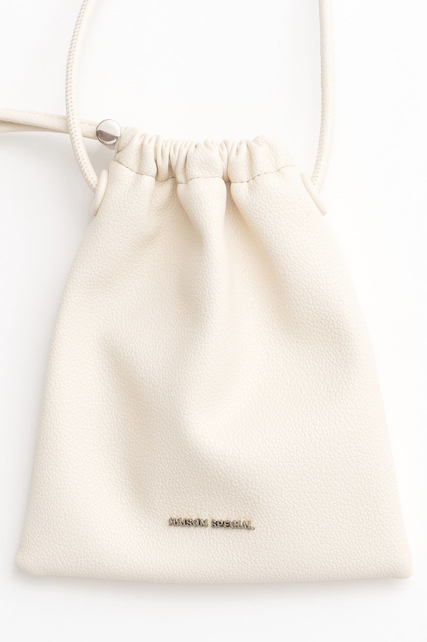 【メゾンスペシャル/MAISON SPECIAL】のDrawstring Mobile Tote Bag/ドローストリングモバイルトート 人気、トレンドファッション・服の通販 founy(ファニー) 　ファッション　Fashion　レディースファッション　Fashion for Women　バッグ　Bags　シンプル　Simple, Minimal　メタル　Metal, Metal Parts　リアル　Real, Realistic　巾着　Drawstring Bag, Kinchaku　旅行　Travel　other-2|ID: prp329100004055832 ipo3291000000032782669