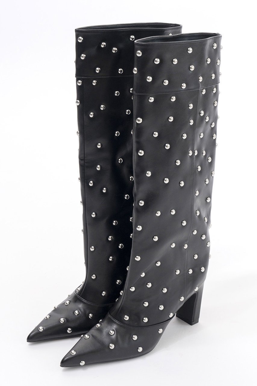 【メゾンスペシャル/MAISON SPECIAL】のStuds Loose Long Boots/スタッズルーズロングブーツ 人気、トレンドファッション・服の通販 founy(ファニー) ファッション Fashion レディースファッション Fashion for Women ストレート Straight, Straight Cut リアル Real, Realistic ルーズ Loose, Oversized ロング Long, Long-Length ワイド Wide, Wide Fit other-1|ID: prp329100004055834 ipo3291000000036869145