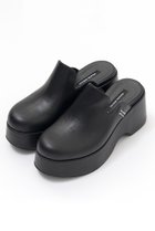 【メゾンスペシャル/MAISON SPECIAL】のMulti Fabric Sabot Sandals/マルチファブリックサボ BLK(ブラック)|ID: prp329100004055835 ipo3291000000027306649