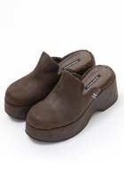 【メゾンスペシャル/MAISON SPECIAL】のMulti Fabric Sabot Sandals/マルチファブリックサボ 人気、トレンドファッション・服の通販 founy(ファニー) ファッション Fashion レディースファッション Fashion for Women ヴィンテージ Vintage Style 厚底 Platform Shoes クッション Cushion, Throw Pillow サンダル Sandals, Summer Shoes トレンド Trend, Trending Now フィット Fit, Slim Fit プレート Plate, Dish ミュール Mule, Backless Shoes ムートン Shearling, Mouton メタリック Metallic, Shiny Finish おすすめ Recommended / Our Picks thumbnail BRN(ブラウン)|ID: prp329100004055835 ipo3291000000032861878