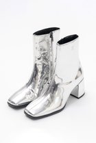 【メゾンスペシャル/MAISON SPECIAL】のLogo Square Short Boots/ロゴスクエアショートブーツ SLV(シルバー)|ID: prp329100004055840 ipo3291000000032881869