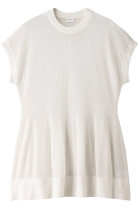 【マノフ/MANOF】のSHEER FLARE KNIT TOPS ニット/セーター 人気、トレンドファッション・服の通販 founy(ファニー) ファッション Fashion レディースファッション WOMEN トップス・カットソー Tops/Tshirt ニット Knit Tops プルオーバー Pullover シアー Sheer セーター Sweater フレア Flare |ID:prp329100004055842