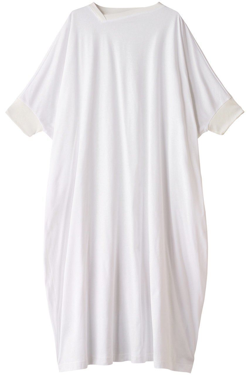 【ミズイロ インド/mizuiro ind】のasymmetry neck wide OP ワンピース 人気、トレンドファッション・服の通販 founy(ファニー) 　ファッション　Fashion　レディースファッション　Fashion for Women　ワンピース　Dresses　チュニック　Tunic Tops & Dresses　アシンメトリー　Asymmetrical Style　チュニック　Tunic, Long Top　リラックス　Relax, Relaxed Fit　ロング　Long, Long-Length　ワイド　Wide, Wide Fit　エレガント 上品　Elegant　 other-1|ID: prp329100004055843 ipo3291000000032894906