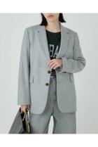 【カオス/Chaos】のオバロンジャケット 人気、トレンドファッション・服の通販 founy(ファニー) ファッション Fashion レディースファッション WOMEN アウター Coat Outerwear ジャケット Jackets ジャケット Jacket thumbnail ライトグレー|ID: prp329100004055864 ipo3291000000027306740