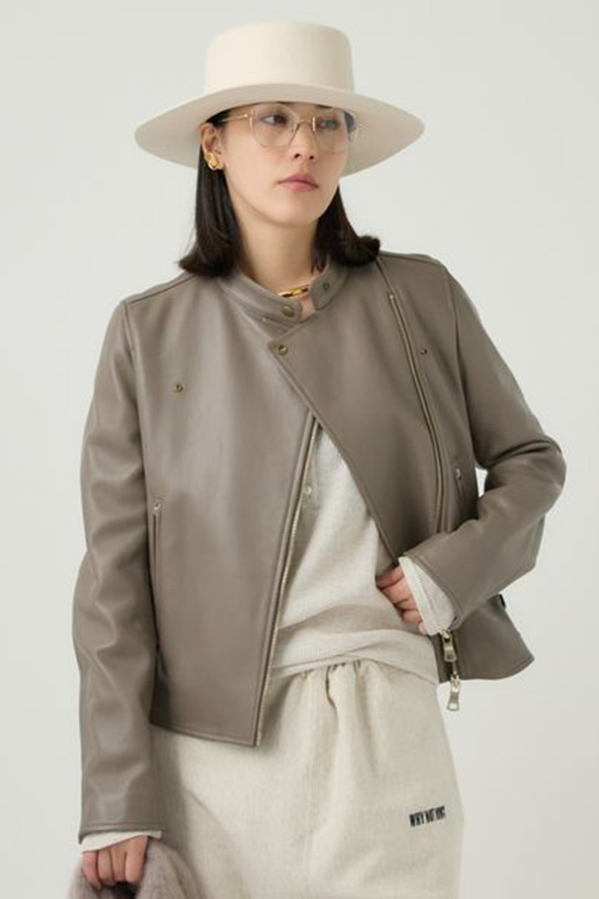【カオス/Chaos】のコートニ-ライダース 人気、トレンドファッション・服の通販 founy(ファニー) 　ファッション　Fashion　レディースファッション　Fashion for Women　アウター　Coat / Outerwear Collection　コート・ロングコート・ピーコート　Long Coats, Peacoats & More　レディースジャケット・軽アウター　Jackets　ライダースジャケット / レザースタイル　Riders Jackets & Biker Style　おすすめ　Recommended / Our Picks　コンパクト　Compact, Small Size　ジャケット　Jacket, Outerwear　スタンド　Stand Collar, Upright Stand　ダブル　Double, Double-Breasted　フロント　Front, Front Design　ボトム　Bottoms, Lower Wear　ライダース　Riders　エレガント 上品　Elegant　other-5|ID: prp329100004055867 ipo3291000000032928089