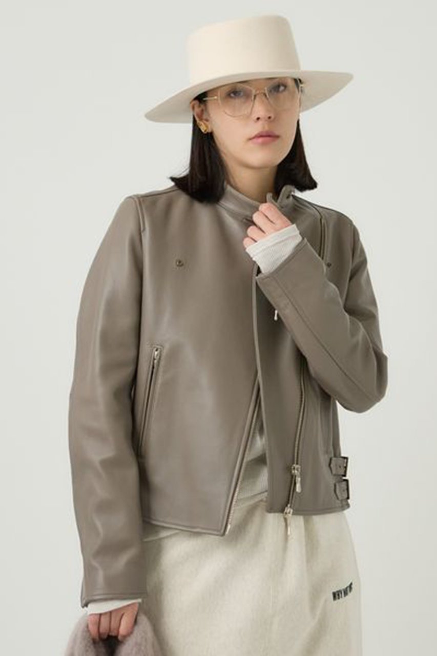 【カオス/Chaos】のコートニ-ライダース 人気、トレンドファッション・服の通販 founy(ファニー) 　ファッション　Fashion　レディースファッション　Fashion for Women　アウター　Coat / Outerwear Collection　コート・ロングコート・ピーコート　Long Coats, Peacoats & More　レディースジャケット・軽アウター　Jackets　ライダースジャケット / レザースタイル　Riders Jackets & Biker Style　おすすめ　Recommended / Our Picks　コンパクト　Compact, Small Size　ジャケット　Jacket, Outerwear　スタンド　Stand Collar, Upright Stand　ダブル　Double, Double-Breasted　フロント　Front, Front Design　ボトム　Bottoms, Lower Wear　ライダース　Riders　エレガント 上品　Elegant　other-6|ID: prp329100004055867 ipo3291000000032928097