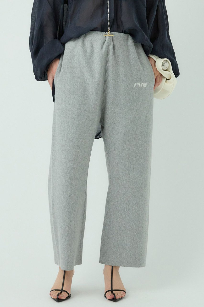 【カオス/Chaos】の【WHY NOT NOW】ウェルスエットパンツ インテリア・キッズ・メンズ・レディースファッション・服の通販 founy(ファニー) 　ファッション　Fashion　レディースファッション　Fashion for Women　パンツ　Pants & Trousers　ループ　Loop, Loop Knit　グレー|ID: prp329100004058662 ipo3291000000035677273