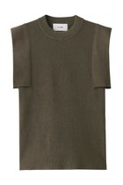 【クラネ/CLANE】のSQUARE SLEEVE KNIT ニット/セーター 人気、トレンドファッション・服の通販 founy(ファニー) ファッション Fashion レディースファッション Fashion for Women トップス・カットソー Cut & Sew Tops ニット Knit Tops & Sweaters カジュアルプルオーバー・ニットトップス Pullovers & Knit Tops / Casual Pullovers コンパクト Compact, Small Size シンプル Simple, Minimal スクエア Square, Square Shape セーター Sweater, Knitwear バランス Balance, Style Balance ボトム Bottoms, Lower Wear エレガント 上品 Elegant thumbnail KHAKI|ID: prp329100004058667 ipo3291000000032942436